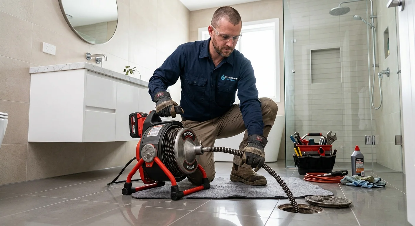 Professional drain cleaning service in Maryland