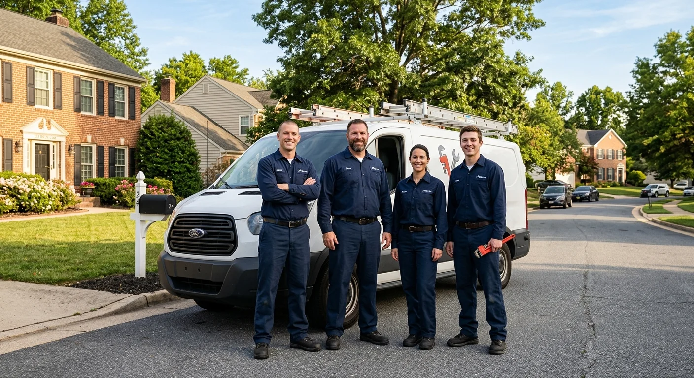 Service Force Plumbing team serving Maryland